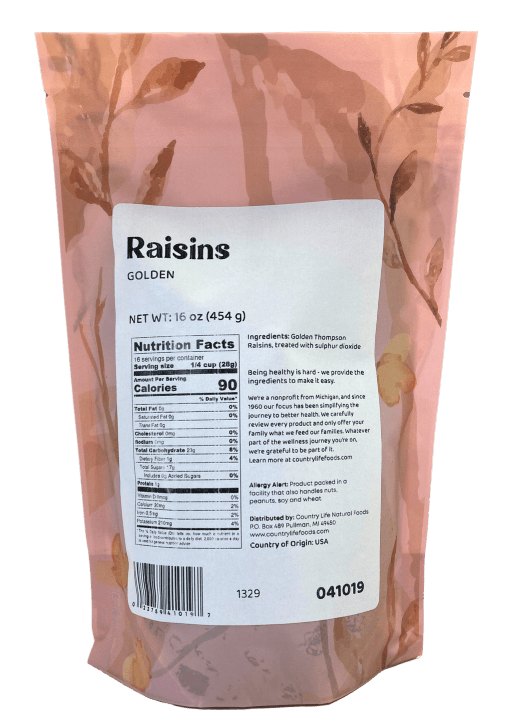 Raisins, Golden
